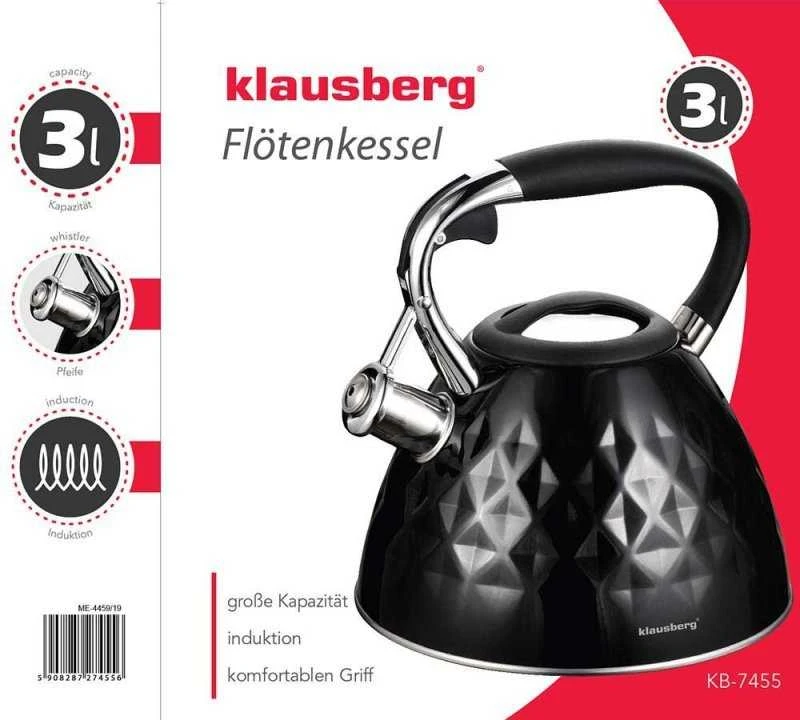 Virdulys, Tradicinis virdulys 3 l juodas Klausberg