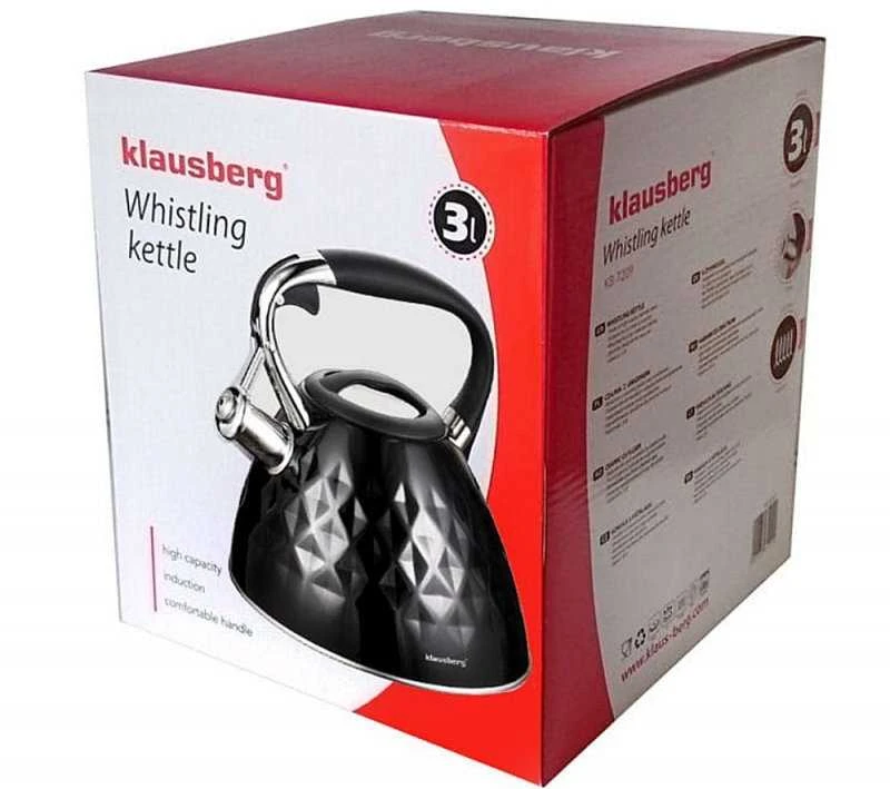 Virdulys, Tradicinis virdulys 3 l juodas Klausberg