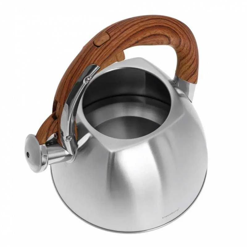Klausberg KB-7193 3L nerūdijančio plieno švilpiantis virdulys visoms viryklėms