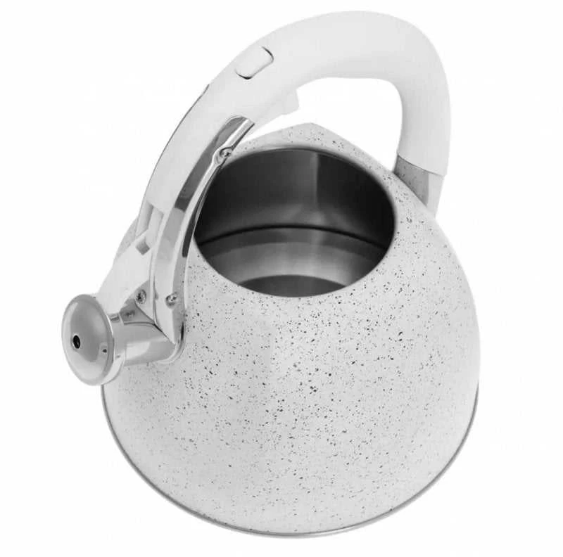 Klausberg KB-7261 nerūdijančio plieno virdulys su švilpimu, 3 l