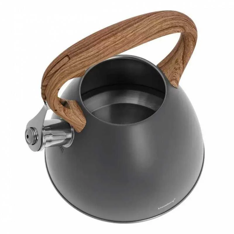 Klausberg KB-7297 3L švilpiantis nerūdijančio plieno virdulys visoms viryklėms