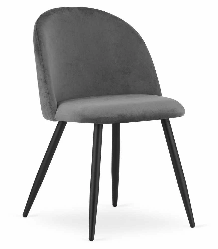 Leobert Kėdė BELLO, tamsiai pilka, 76,5 cm, 3 vnt.