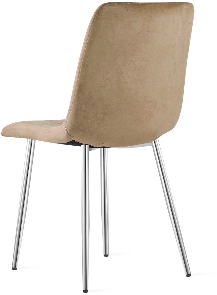 Leobert Kėdė LAVA, veliūrinė, ruda, 86 cm, 2 vnt.