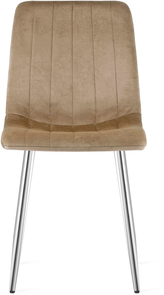 Leobert Kėdė LAVA, veliūrinė, ruda, 86 cm, 2 vnt.