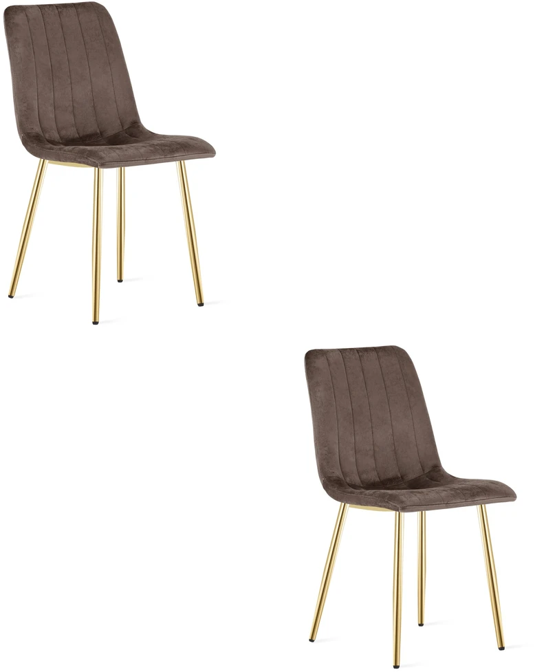 Leobert Vidaus kėdė LAVA, tamsiai ruda, 86 cm, 2 vnt.