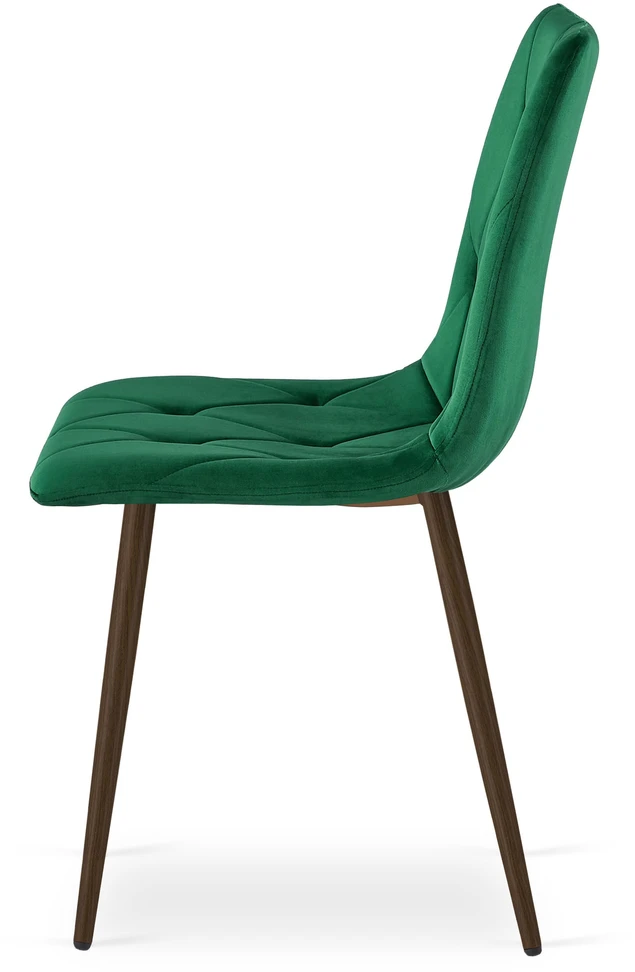 Leobert Kėdė LIBRA su veliūriniu sėdynės apmušalu, žalia, 87 cm