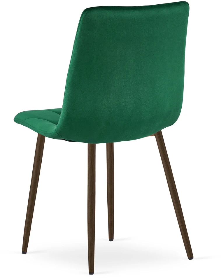 Leobert Kėdė LIBRA su veliūriniu sėdynės apmušalu, žalia, 87 cm