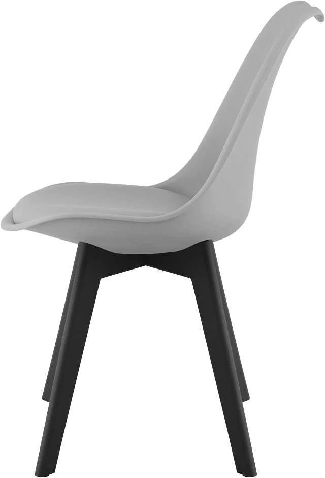 Fromm & Starck Kėdė MARK su pagalvėle, pilka, 82 cm, 4 vnt.