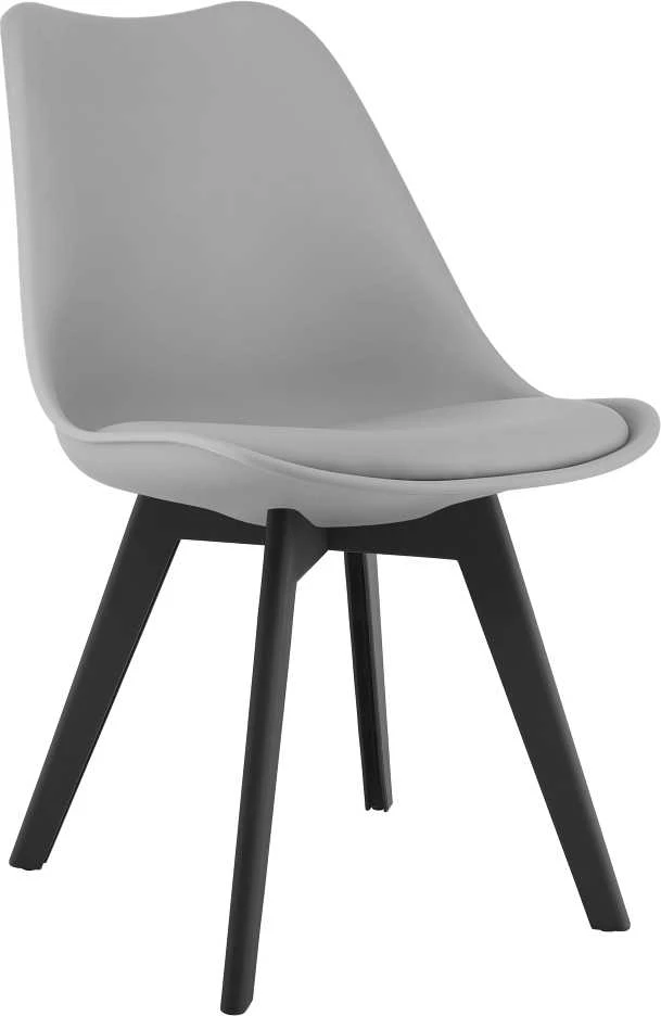 Fromm & Starck Kėdė MARK su pagalvėle, pilka, 82 cm, 4 vnt.