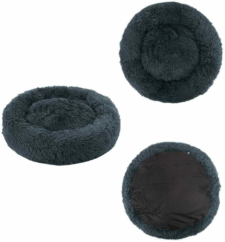 Unizoo Guolis pluszowe M 60cm - tamsiai pilka x 16