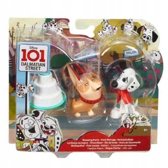 MATTEL 101 dalmantinų vestuvių šventė 8 cm