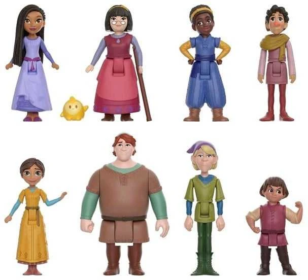 Mattel Disney Wish The Teens Pack Figures 9pcs 5cm