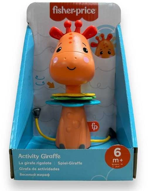 Mattel FISHER PRICE veiklos žirafa, GWL65