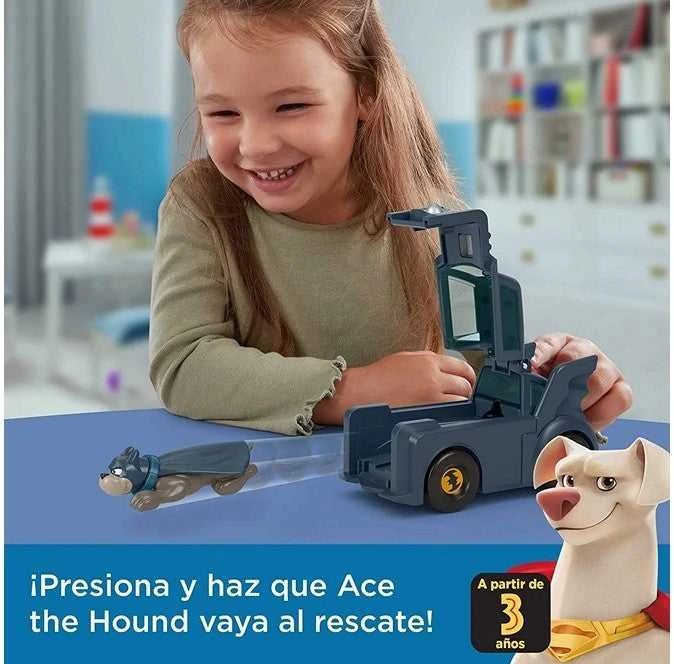 Mattel Fisher Price League Super Pets Ace Batmobile HGL19