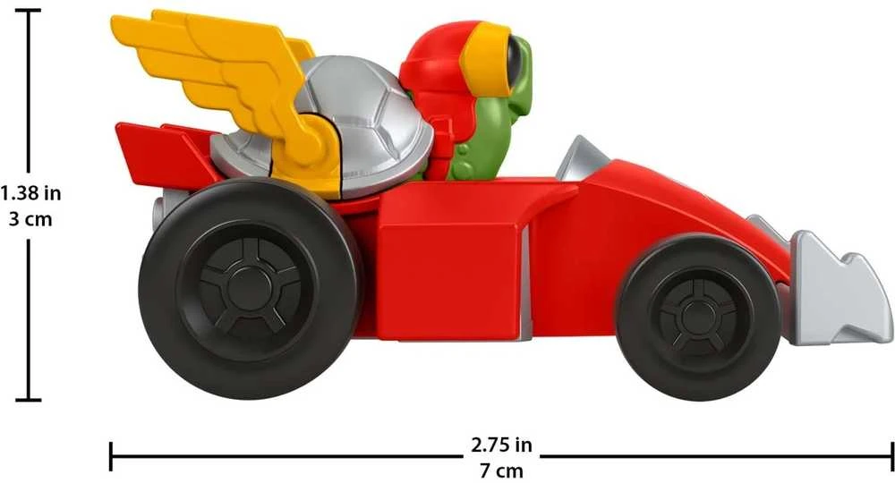 Mattel Fisher Price League Super Pets Merton mašinėlė 7 cm