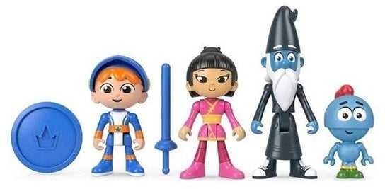 MATTEL Gus Mažasis didysis riteris 4 vnt. pakuotėje po 10 cm