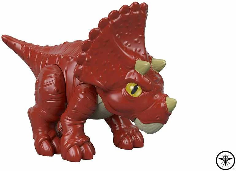 Mattel "Imaginext Jurassic World" mažylis dinozauras Triceratops 7 cm