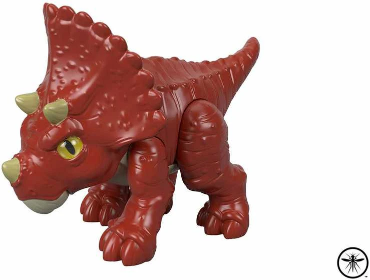 Mattel "Imaginext Jurassic World" mažylis dinozauras Triceratops 7 cm