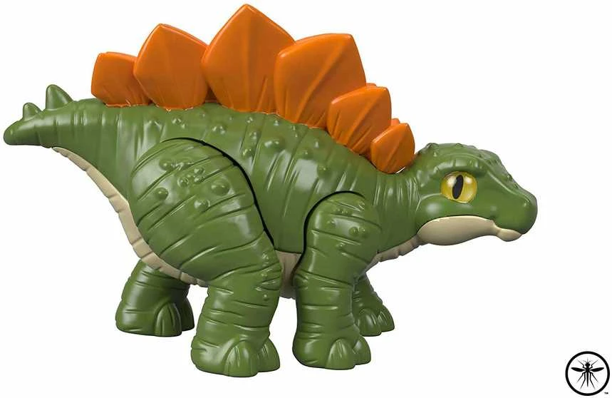 Dėlionė Mattel "Imaginext Jurassic World" mažylis dinozauras stegozauras 8 cm