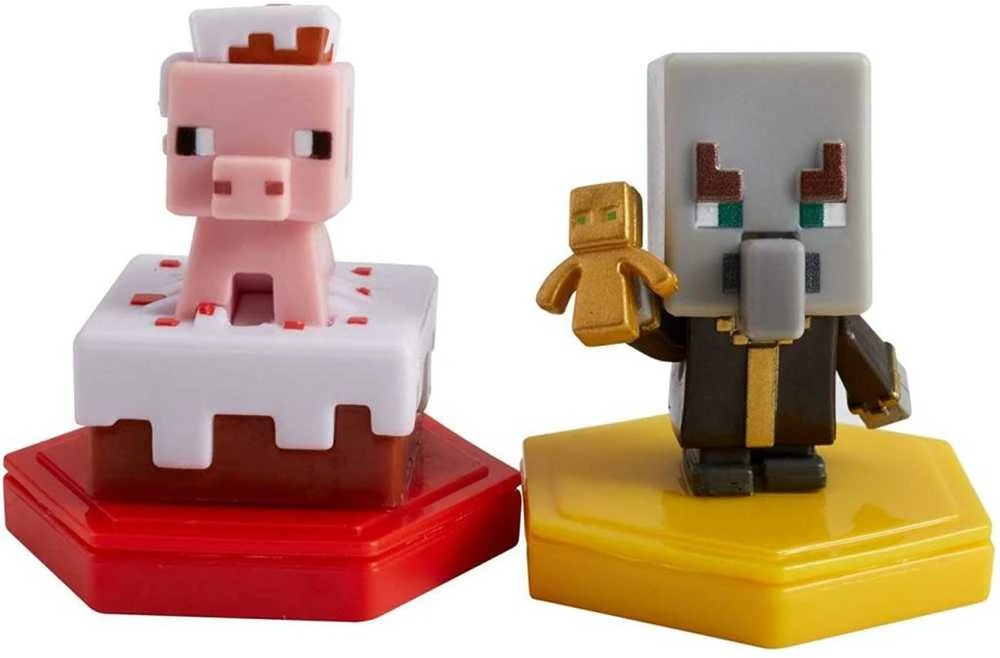 Mattel Minecraft Pig ir Summoner GMD16 2 pakuotės