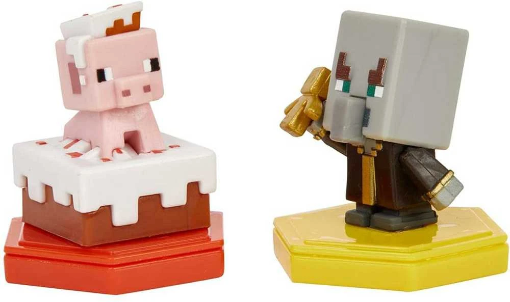 Mattel Minecraft Pig ir Summoner GMD16 2 pakuotės