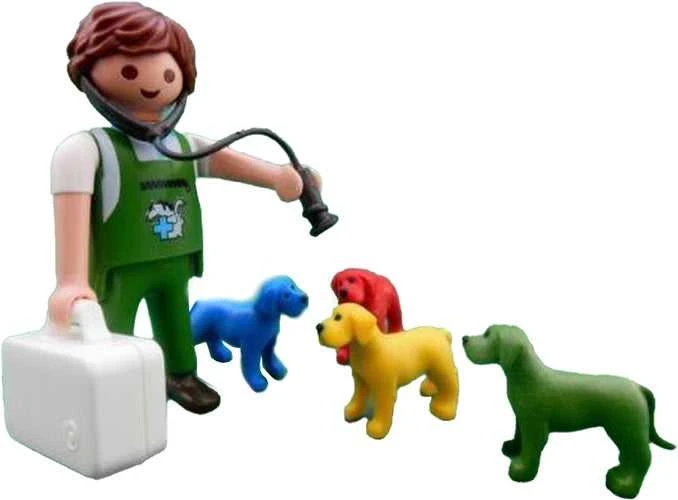 PLAYMOBIL 6411 City Life veterinarijos klinikos konstravimo kaladėlės