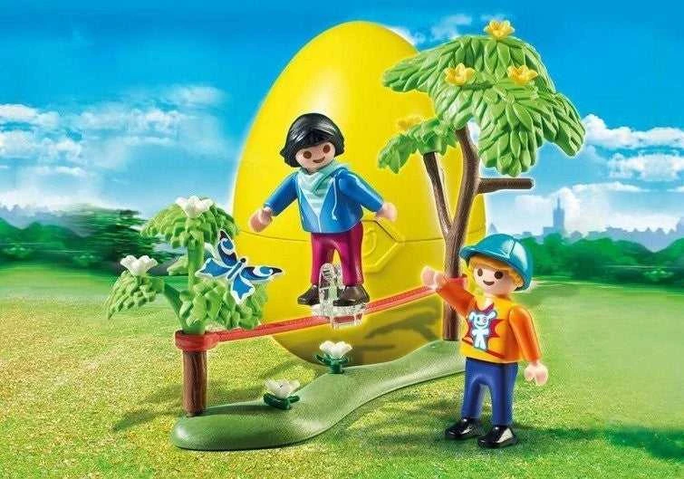 Playmobil Rinkinys su figurką Summer Fun 6839 Slackline: młodzi akrobaci - Skarbonka