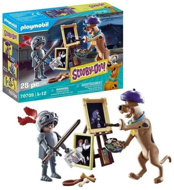 Playmobil Rinkinys Scooby-Doo 70709 Przygoda su Juodas Knight