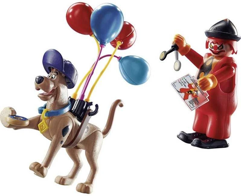 Žaidimų rinkinys Playmobil Scooby Doo Adventure su Klounas vaiduokliu 70710