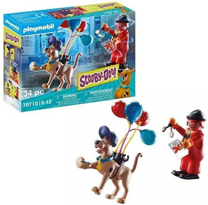 Žaidimų rinkinys Playmobil Scooby Doo Adventure su Klounas vaiduokliu 70710