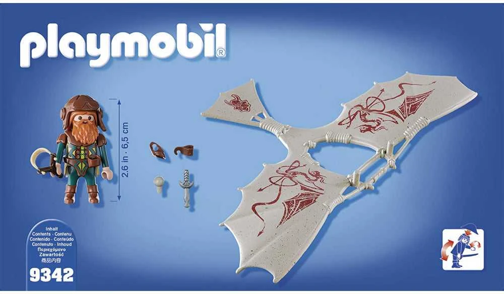 PLAYMOBIL KNIGHTS Dvarfo skraidyklė, 9342