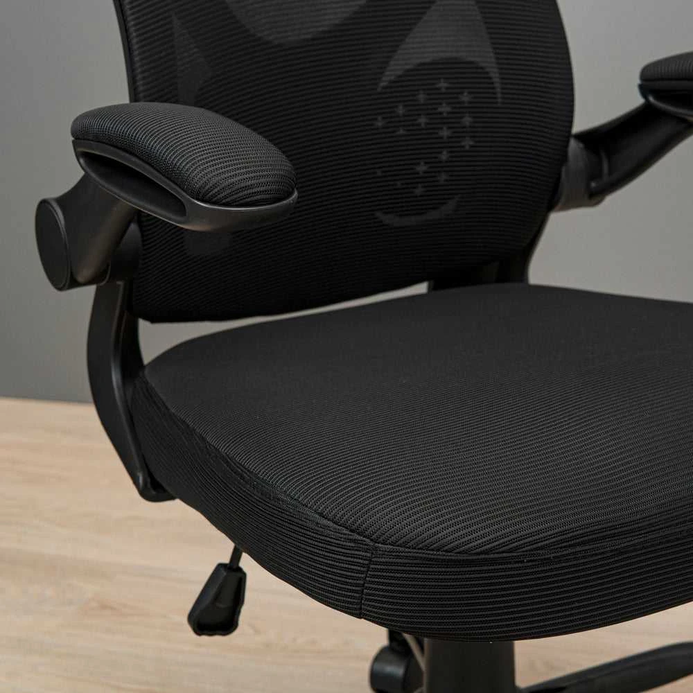 RONDI Integro M-1 pasukama kėdė, juodas tinklelis