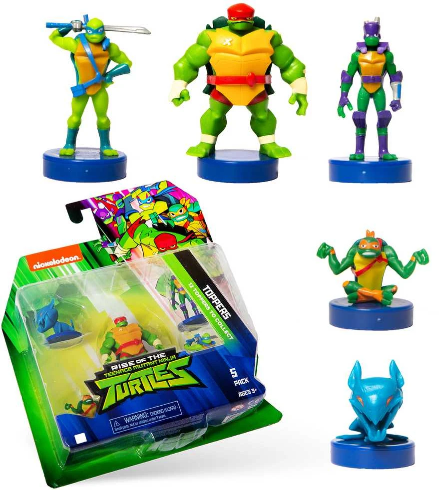 Sinco Creation Nickelodion TMN Turtles antspaudų mišinys, 1 vnt., 6 cm