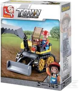 Sluban Town Builders M38-B0377C mažas vikšrinis ekskavatorius