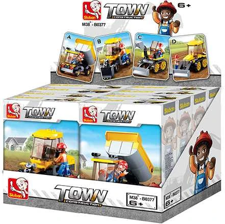 Sluban Town Builders M38-B0377C mažas vikšrinis ekskavatorius