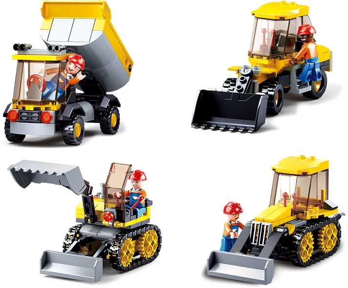 „Sluban Town Builders“ M38-B0377B mažas krautuvas
