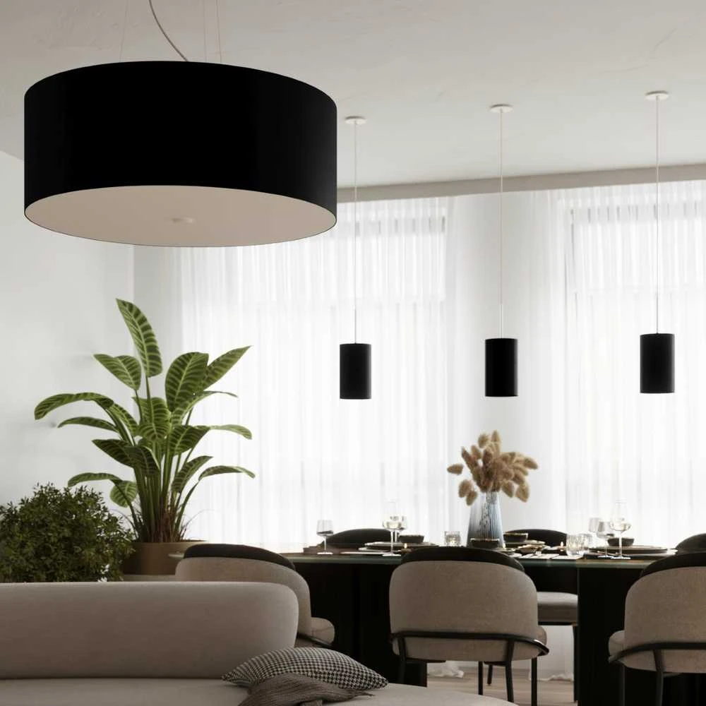 Pakabinamas šviestuvas Sollux Lighting Šviestuvas SOLLUX OTTO 70 juodas