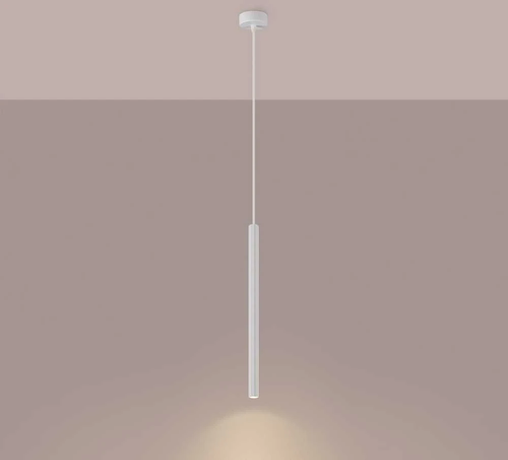 Sollux Lighting Pakabinamas šviestuvas ARCHE 1 baltas