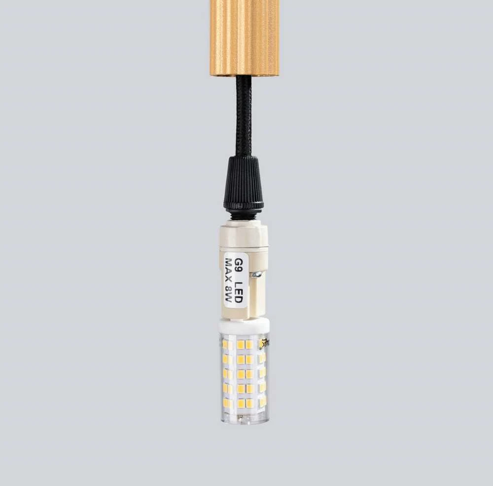 Sollux Lighting Pakabinamas šviestuvas ARCHE 1 aukso spalvos