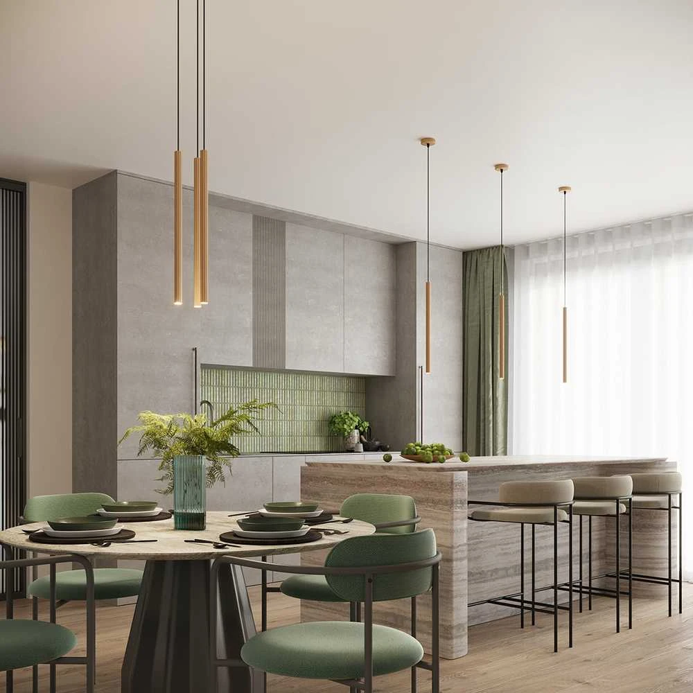 Sollux Lighting Pakabinamas šviestuvas ARCHE 1 aukso spalvos