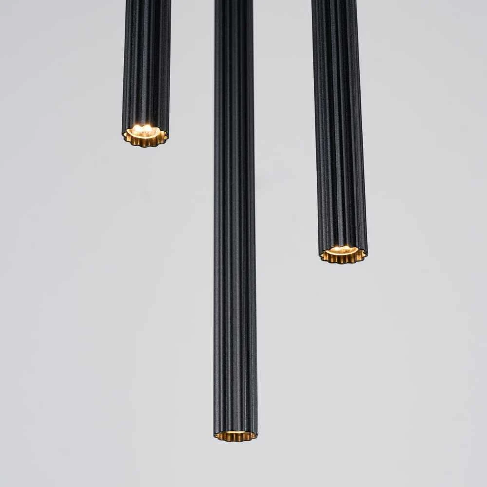 Sollux Lighting Pakabinamas šviestuvas ARCHE 3P juodas