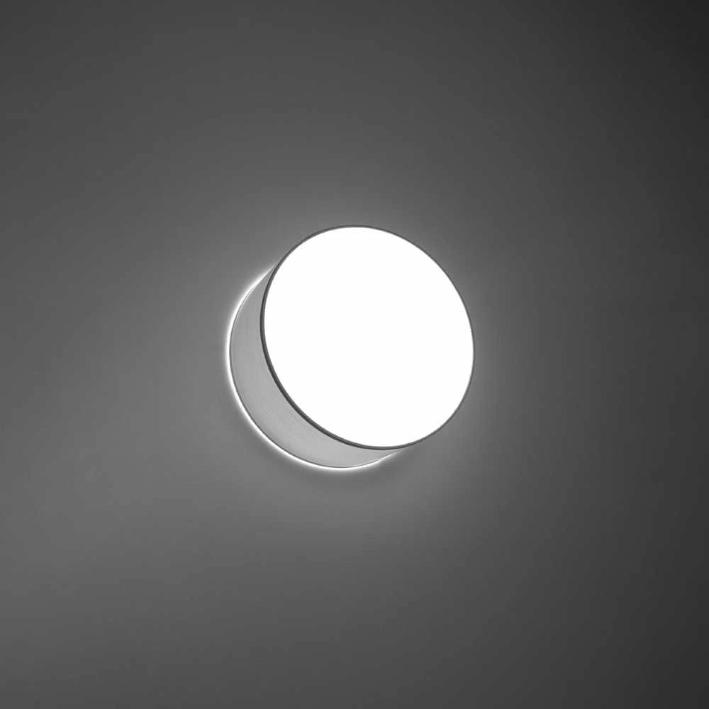 Lubinis šviestuvas Sollux Lighting Sollux Sieninis šviestuvas ARENA pilkas