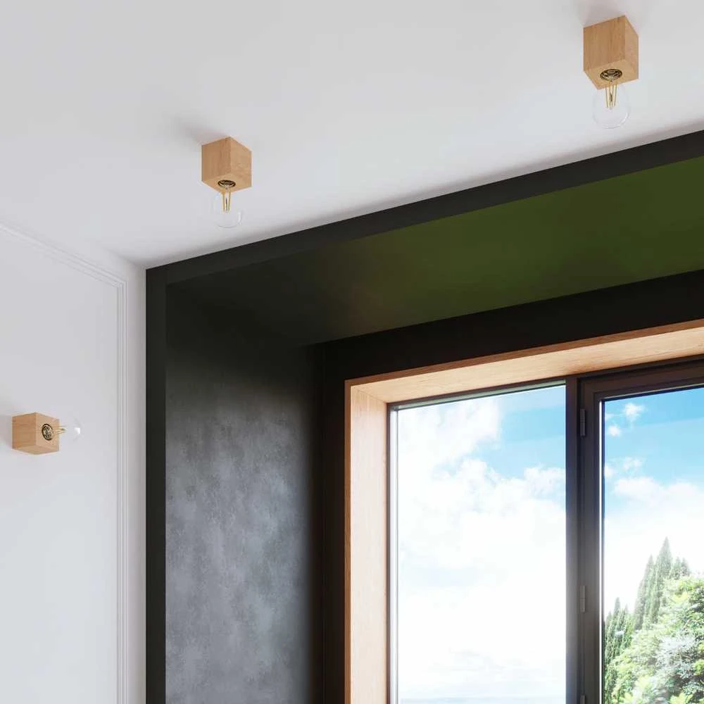 Sollux Lighting Stalinis šviestuvas ARIZ wood