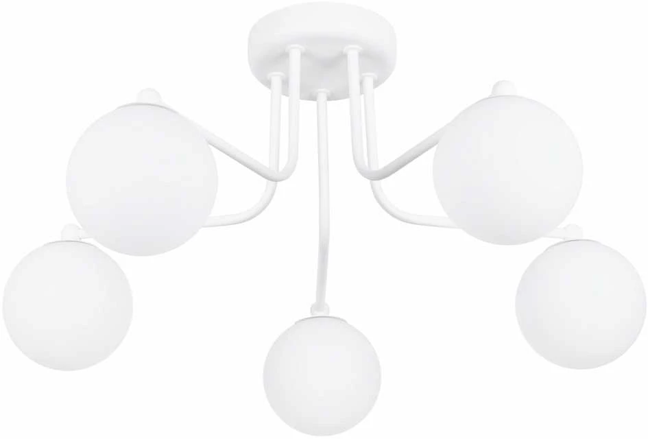 Lubinis šviestuvas Sollux Lighting Šviestuvas ASTRAL 5 baltas