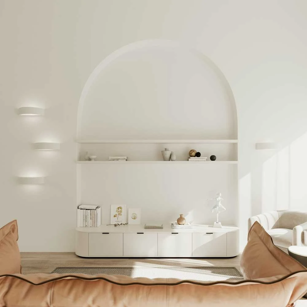 Sieninis šviestuvas Sollux Lighting Sieninis keraminis šviestuvas ATENA 30