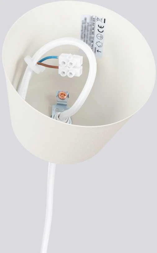 Sollux Lighting BILO pakabinamas šviestuvas, smėlio spalvos, plienas, E27, moderni apvali lemputė, 35x120 cm