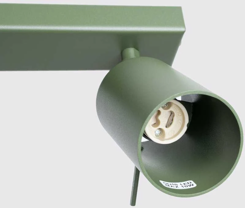 Sollux Lighting Lubinis šviestuvas RING 2 alyvuogių žalios spalvos
