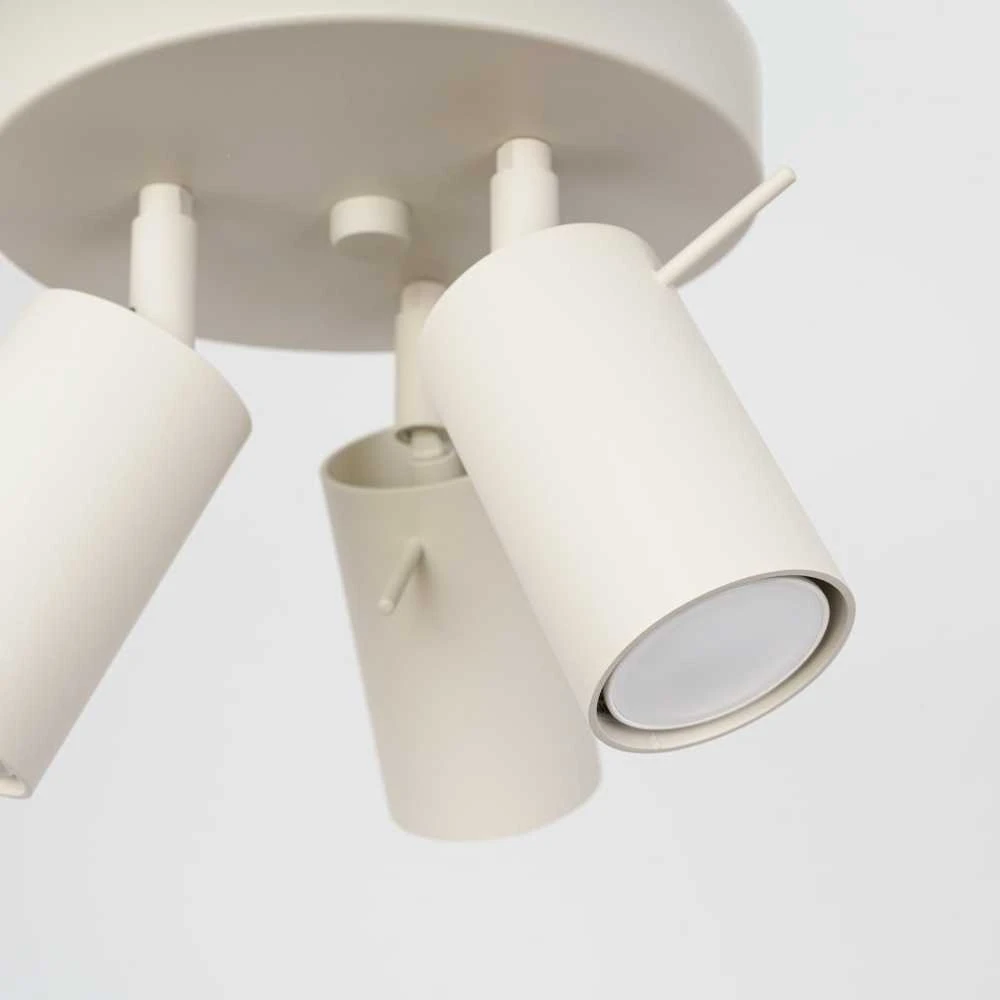 Sollux Lighting Lubinis šviestuvas RING 3P beige