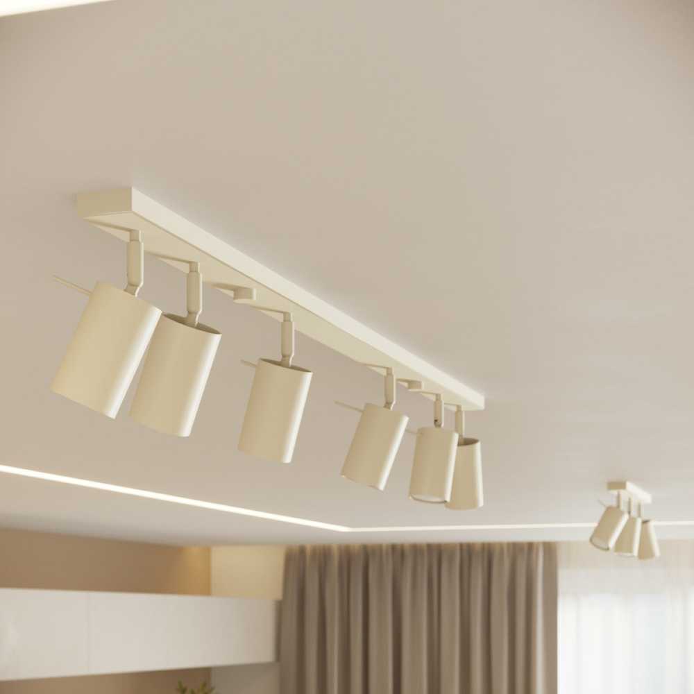 Sollux Lighting Lubinis šviestuvas RING 2 beige