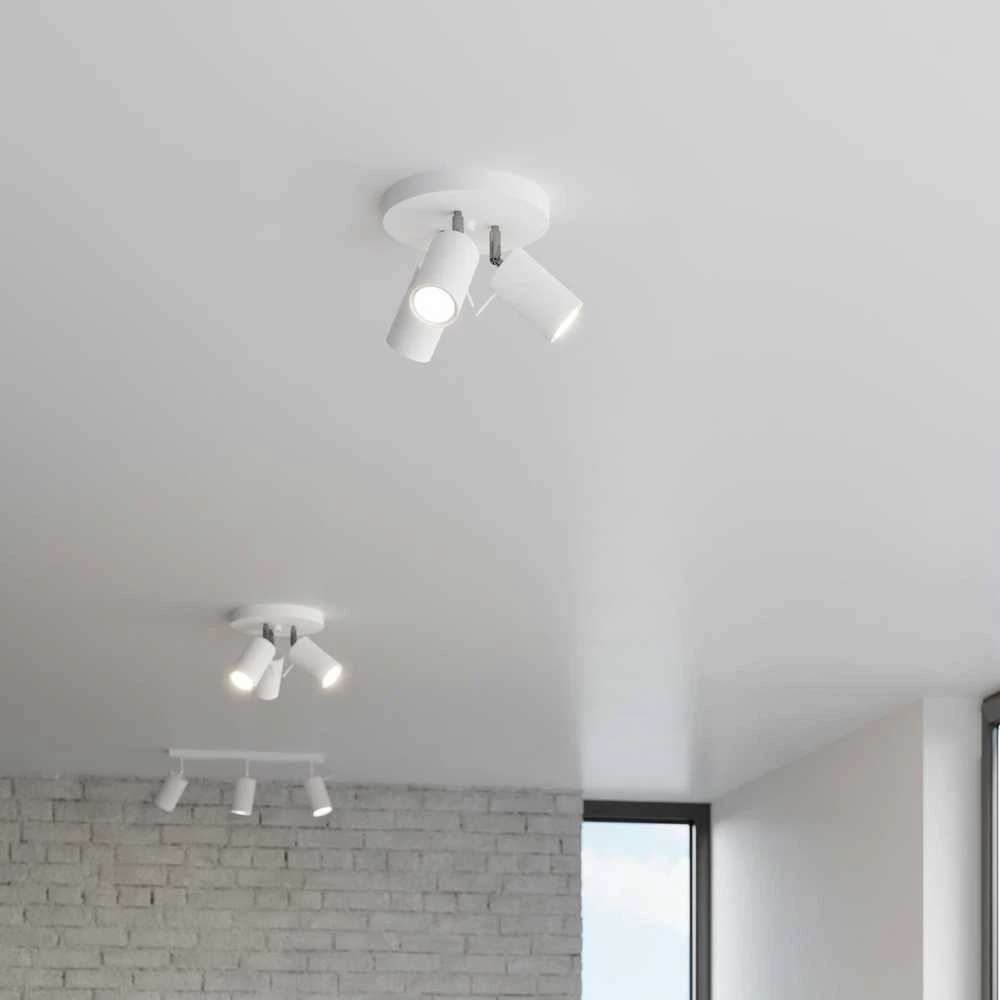 Sollux Lighting Lubinis šviestuvas RING 3P baltas